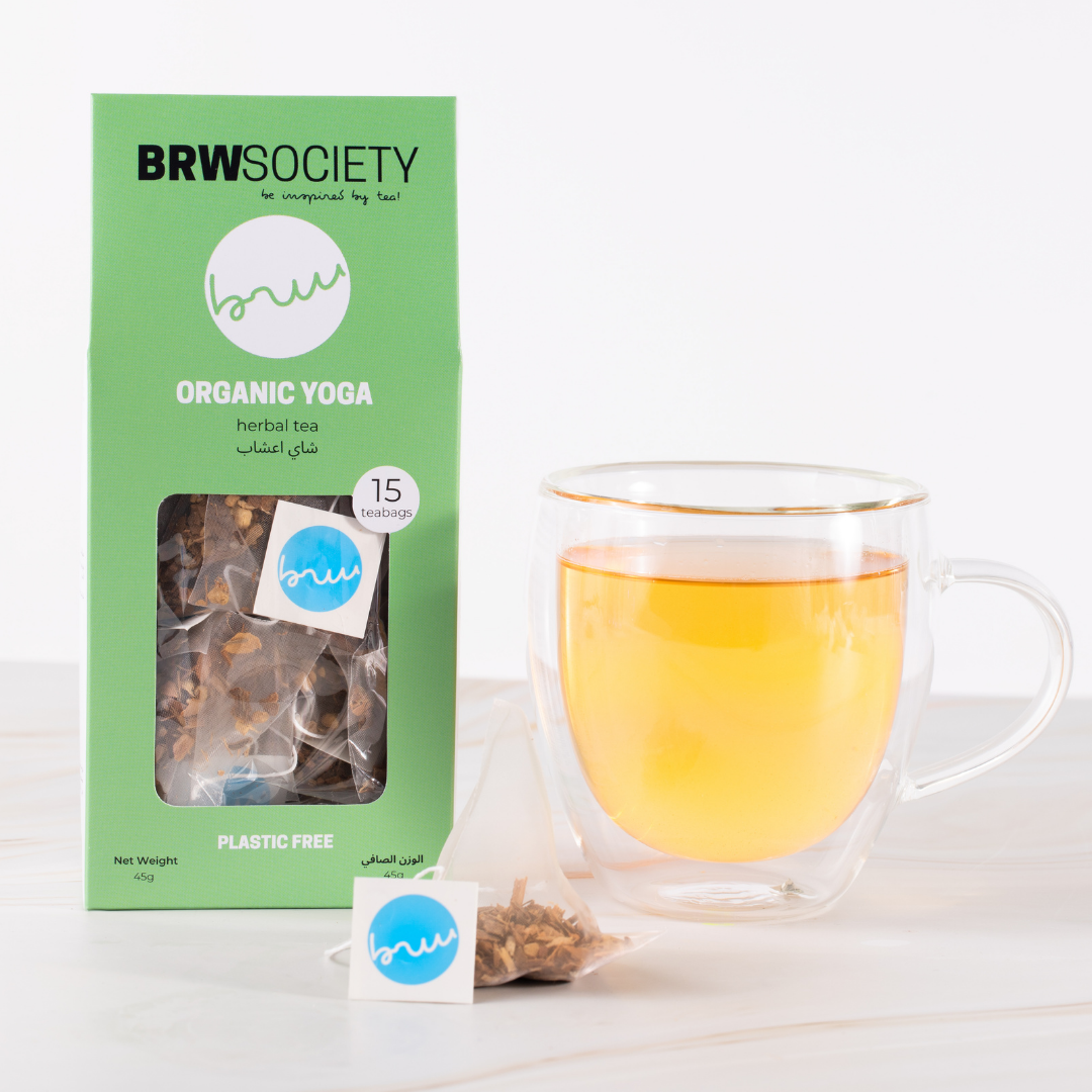 BRW Society Organic Yoga Spiced Tea 15 bags
