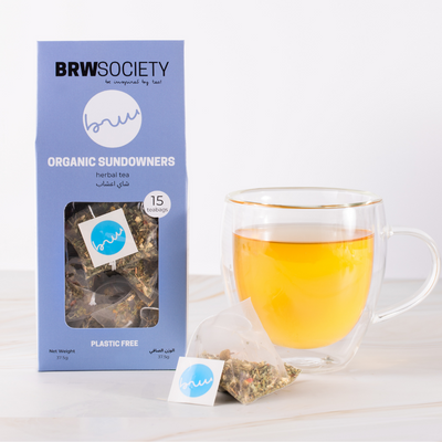 BRW Society Organic Sundowners Herbal Tea – 15 Tea Bags