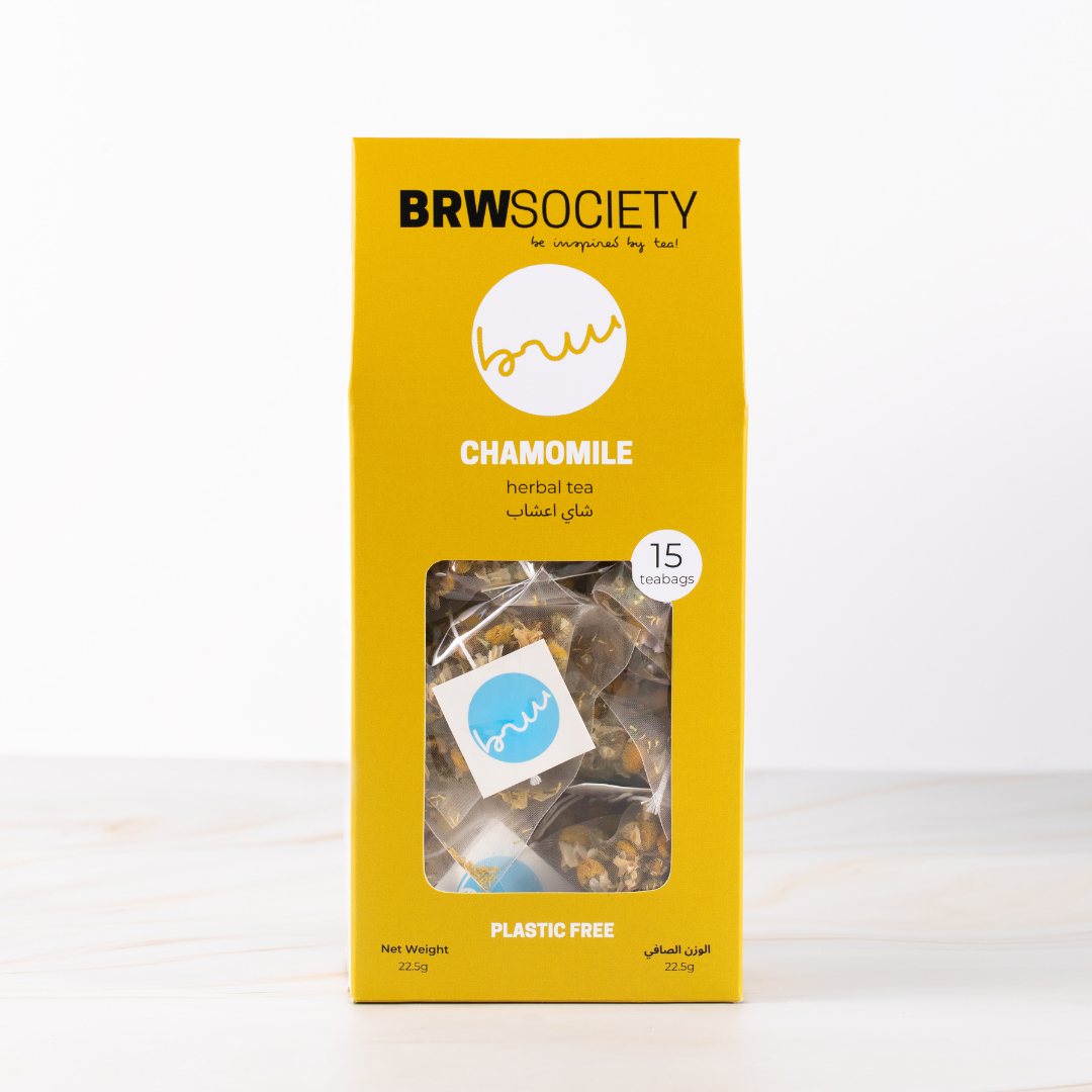 BRW Society Organic Chamomile Tea – 15 Tea Bags