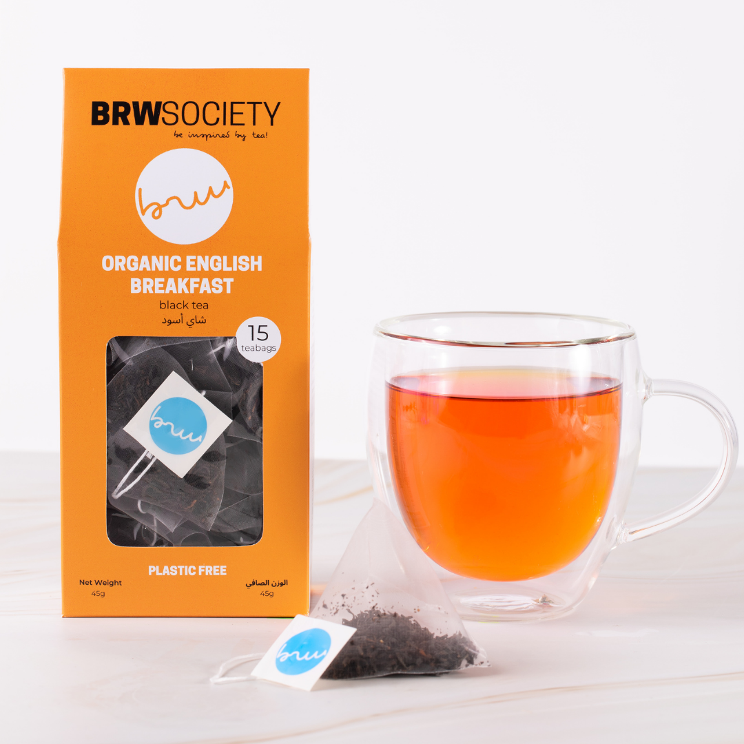 BRW Society Organic English Breakfast Tea 15 bags