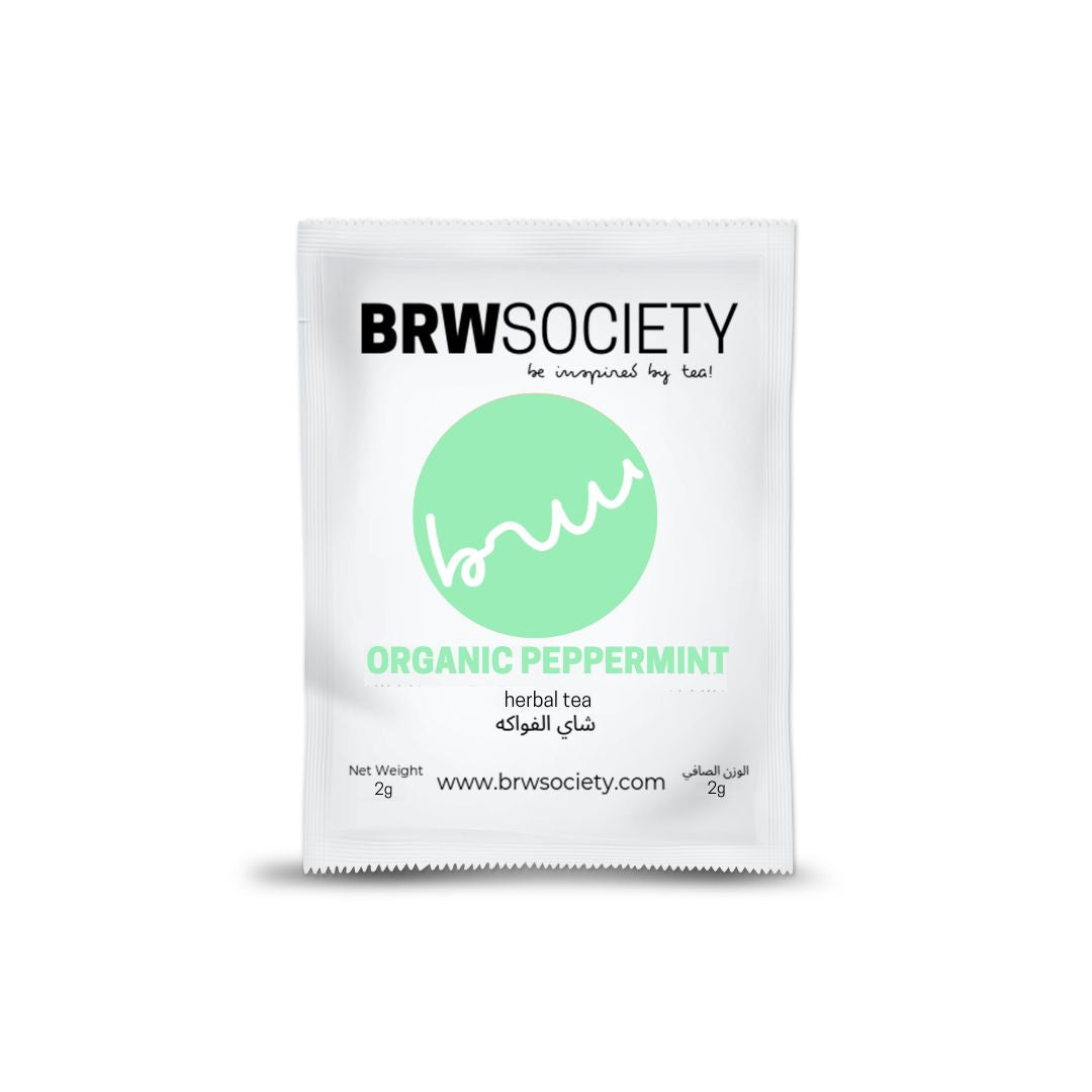 BRW Society Organic Peppermint Tea 100 bags