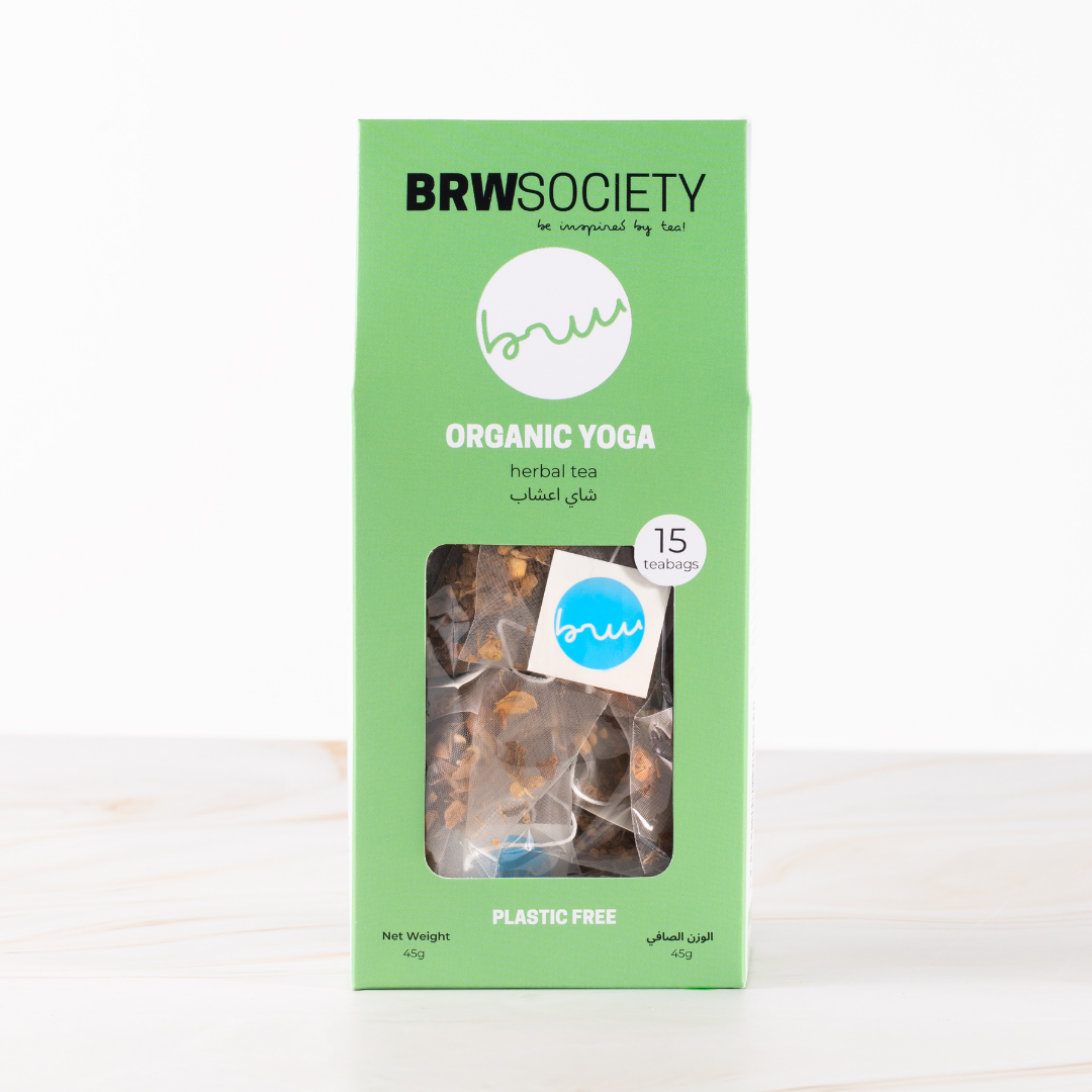 BRW Society Organic Yoga Spiced Tea – 15 Tea Bags