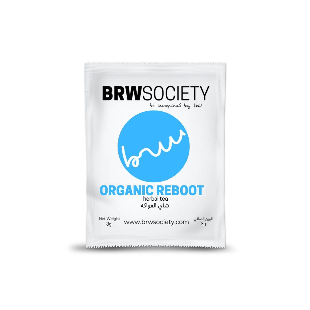 BRW Society Organic Reboot Herbal Tea 100 bags