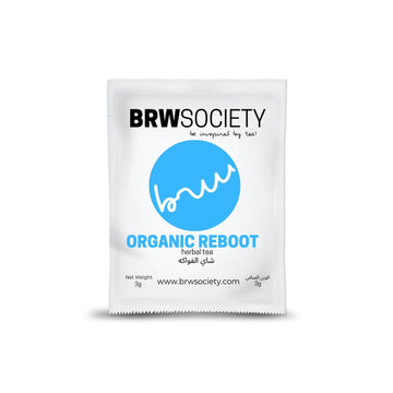 BRW Society Organic Reboot Herbal Tea 100 bags