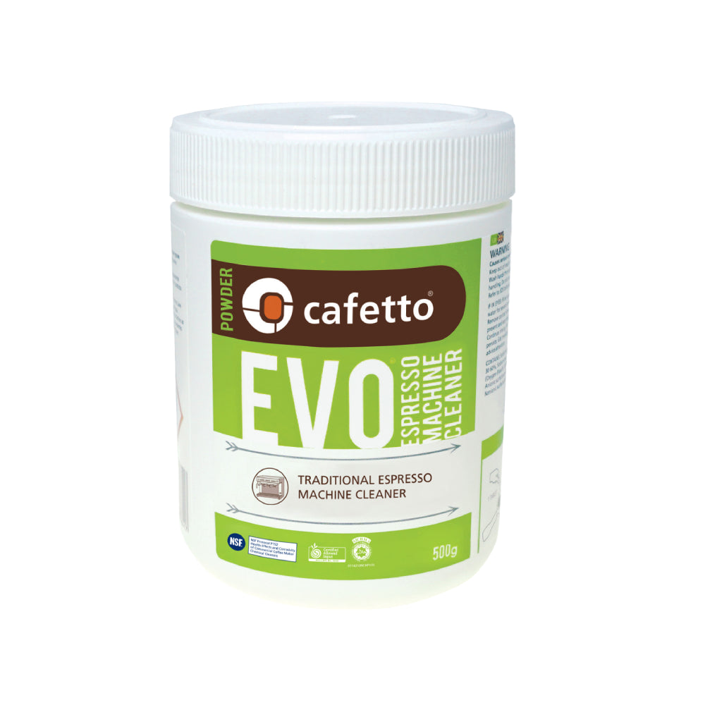 Cafetto EVO organic espresso machine cleaning powder 500g tub