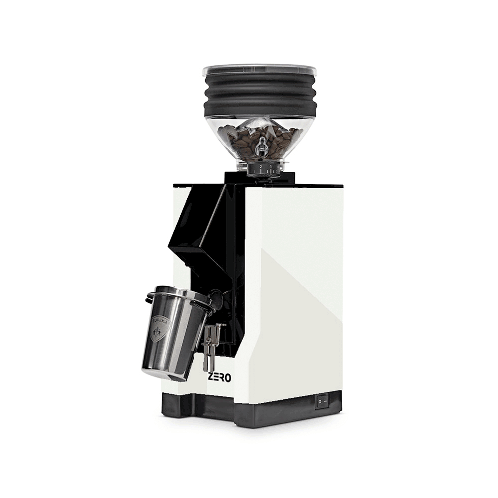 Eureka Mignon Zero 55S single dose espresso grinder, animated product view