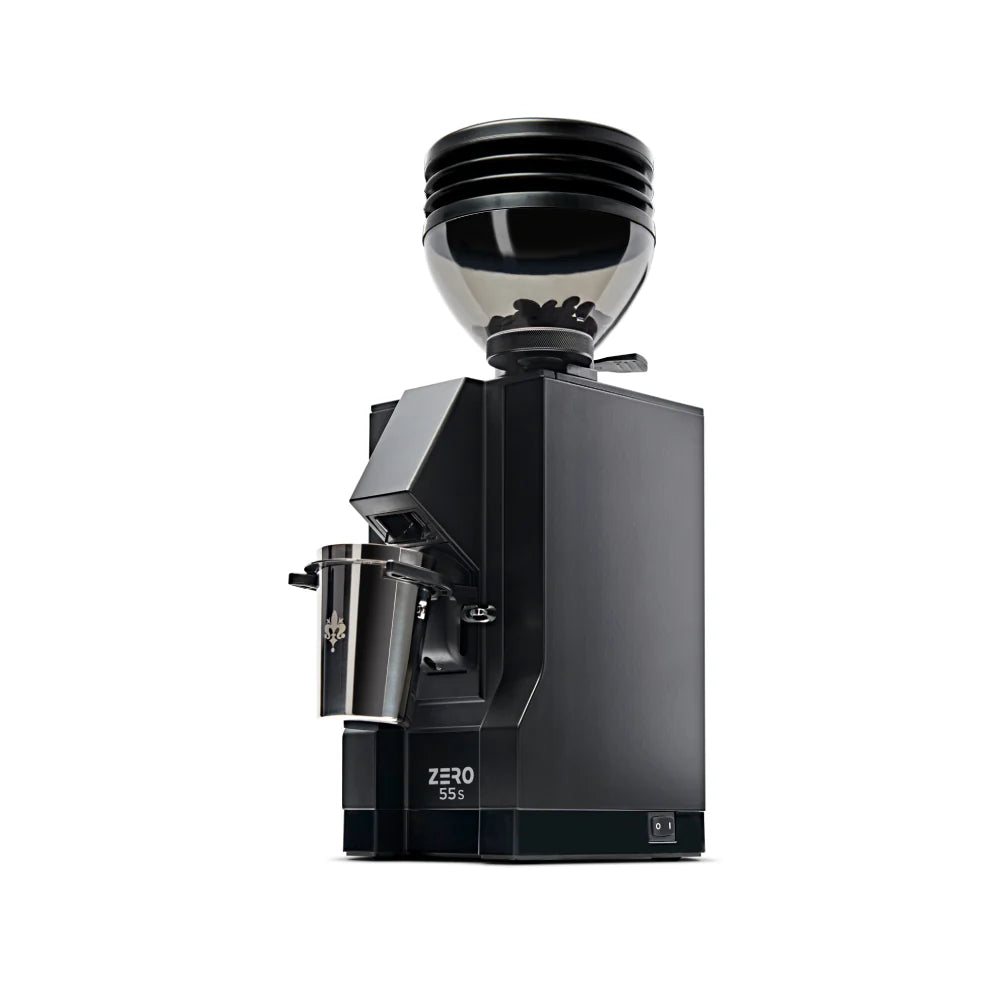 Eureka Mignon Zero 55S grinder with 45g blow-up single dose hopper