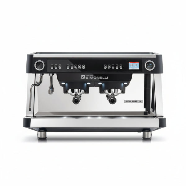 Nuova Simonelli Aurelia Volumetric XT 2 group commercial espresso machine black UAE