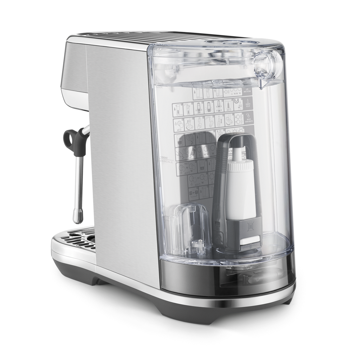 Sage Bambino Plus SES500 ThermoJet heating, ready to brew in three seconds