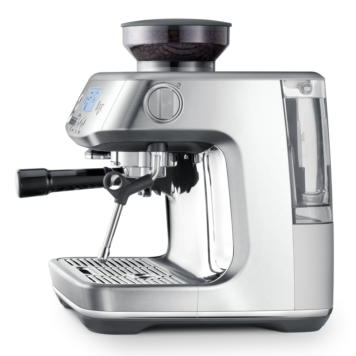 Sage Barista Pro SES878 manual steam wand for texturing milk and latte art