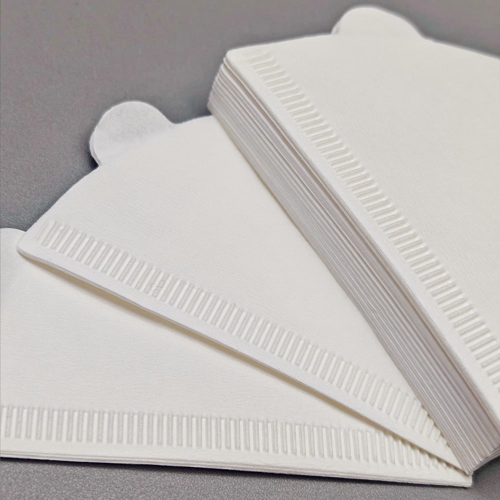 CurioBox compostable V60 coffee paper filters