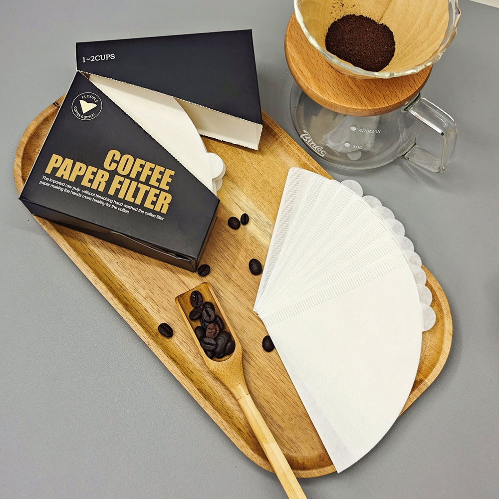 CurioBox V60 paper filters product packaging