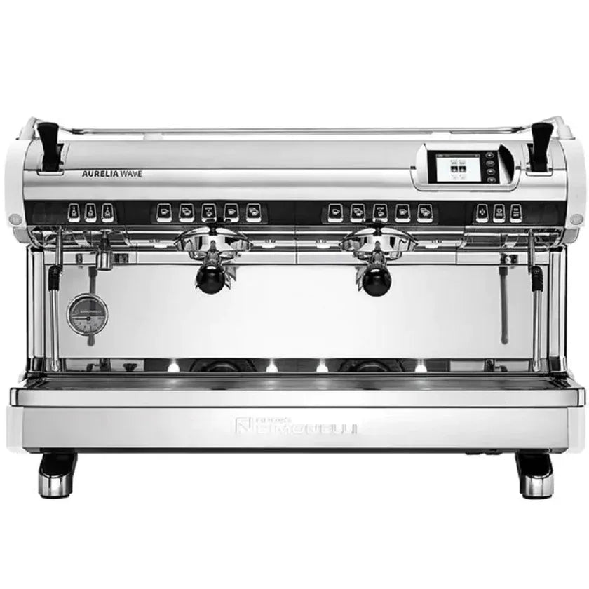 Aurelia Wave 2 Group Volumetric Espresso Machine – Black & White