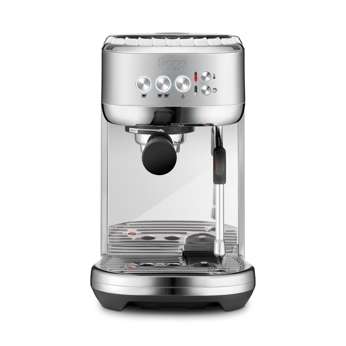 Sage Bambino Plus SES500 with automatic milk texturing and 54mm portafilter