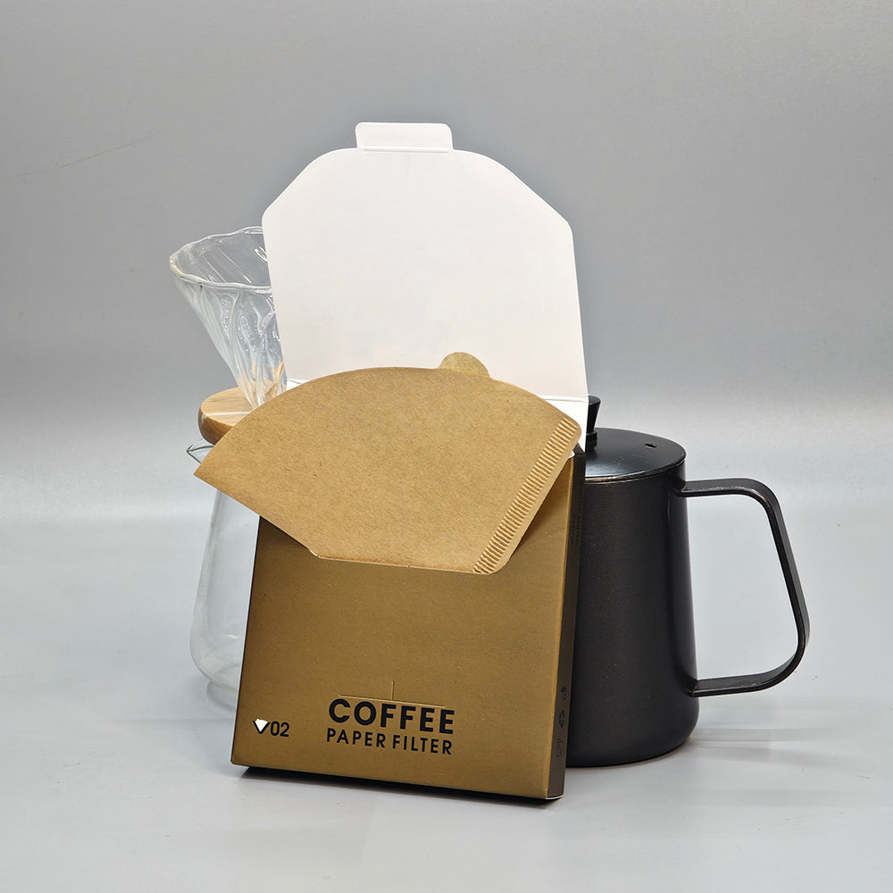CurioBox V60 size 02 paper filters, pack of 100